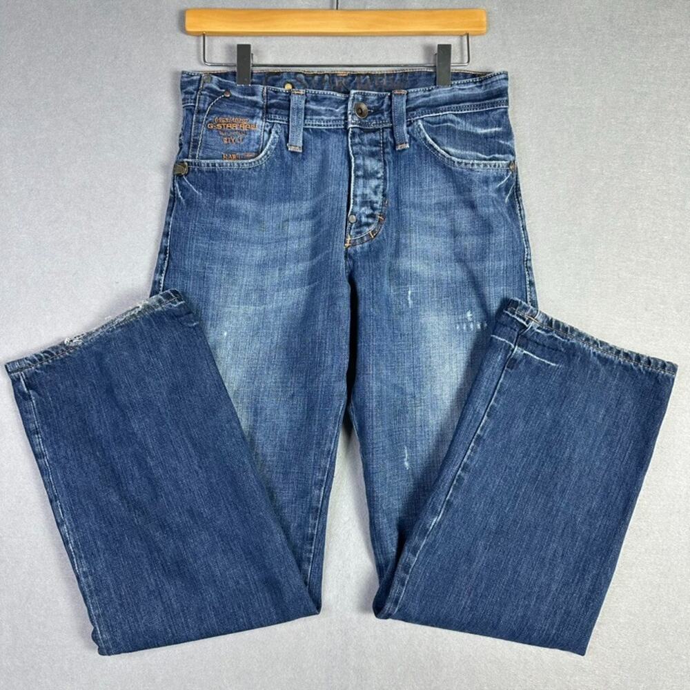 G-Star Raw Reese Straight Men's Jeans - W30 L32 - Vintage Used Look